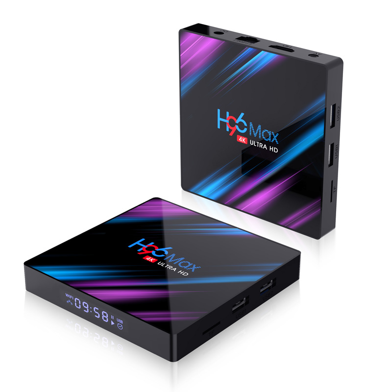Best H96 Max RK3318 Android 9.0 TV Box 4K Ultra HD 4GB set top box tv  