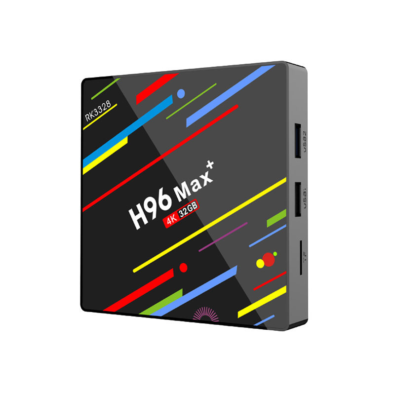4K Anroid TV Box H96 Max Plus 4gb TV Box RK3328 With Bluetooth 4.0