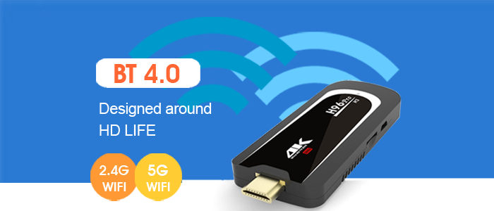 Built-in bluetooth 4.0 and dual wifi