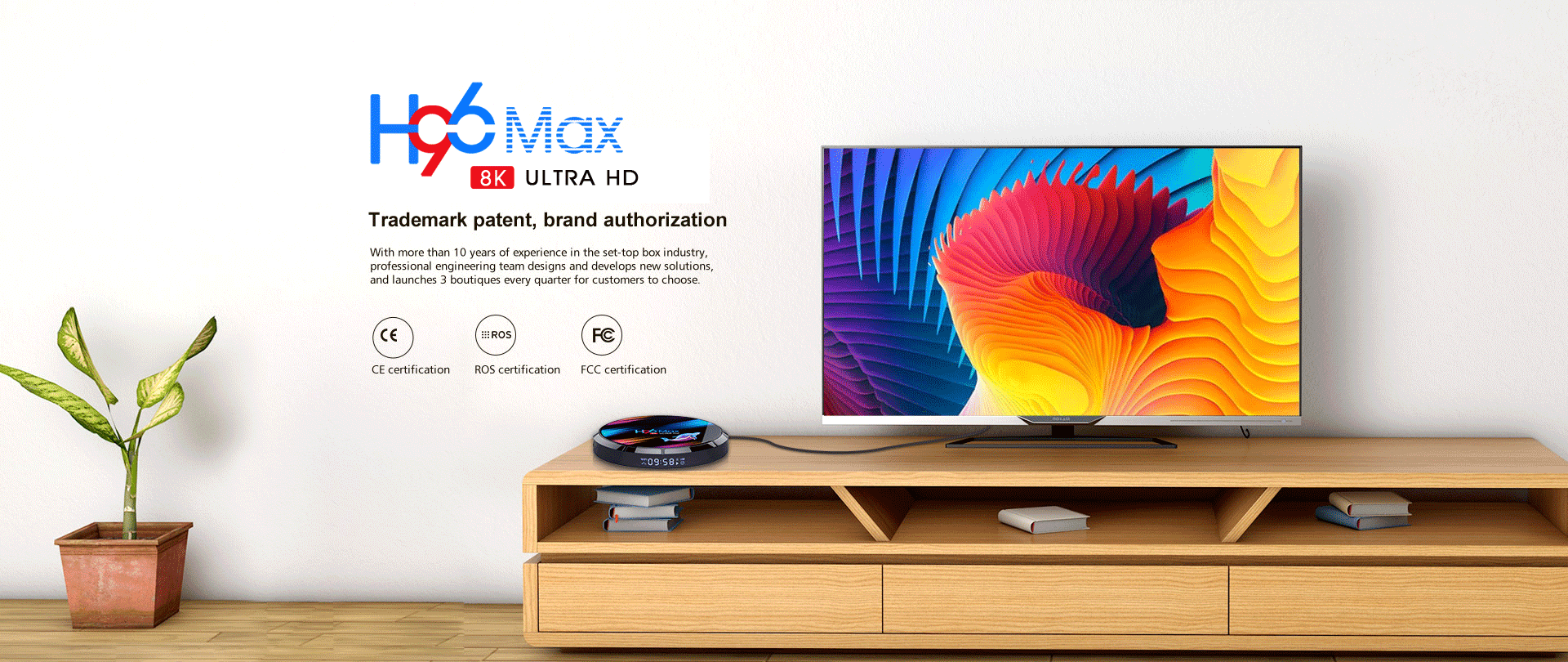 H96 Max Amlogic S905X3 8K Android 9.0 TV Box
