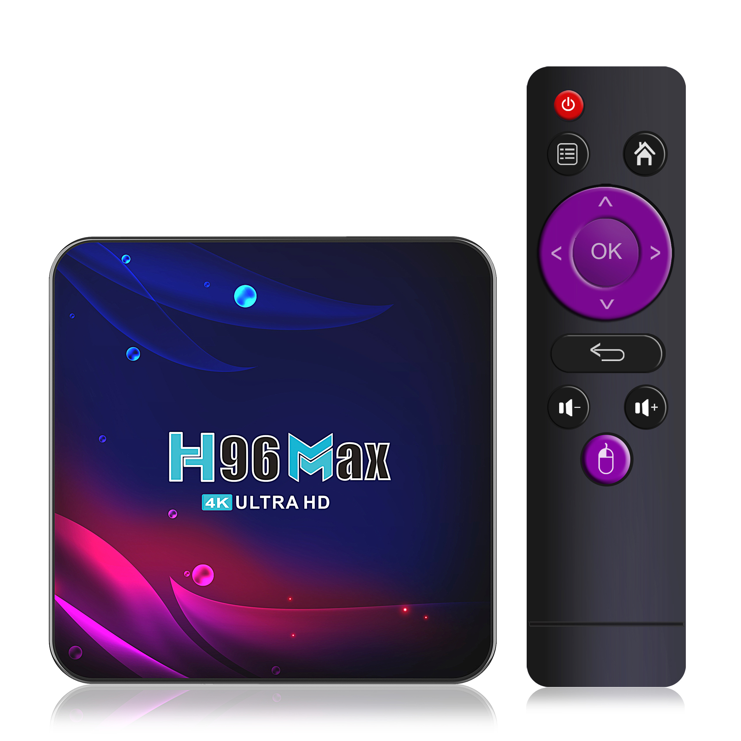 Smart  H96 Max 4K V11 tv box 64gb rom Android 11.0 RK3318 chip Tv Box