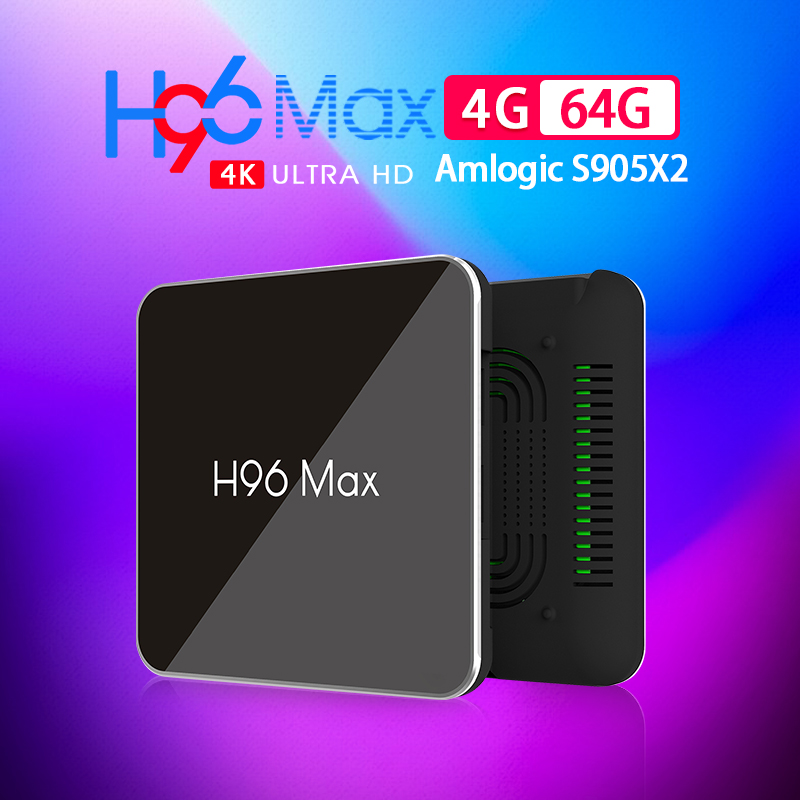 Amlogic S90X2 H96 Max X2 Smart Wifi TV Box Android 4GB RAM 64GB ROM 