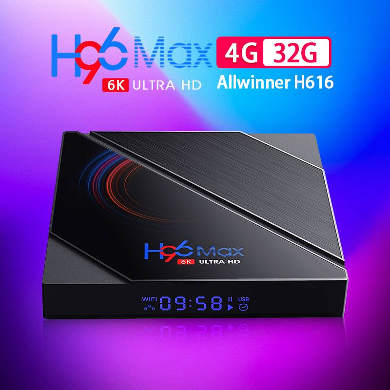 Wholesale 4GB 32GB Allwinner H616 Android 6k TV Box 
