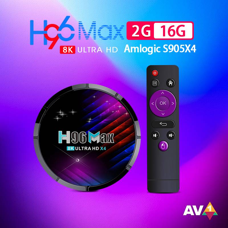 Android TV Box H96 Max, set top box manufacturer - H96 Max