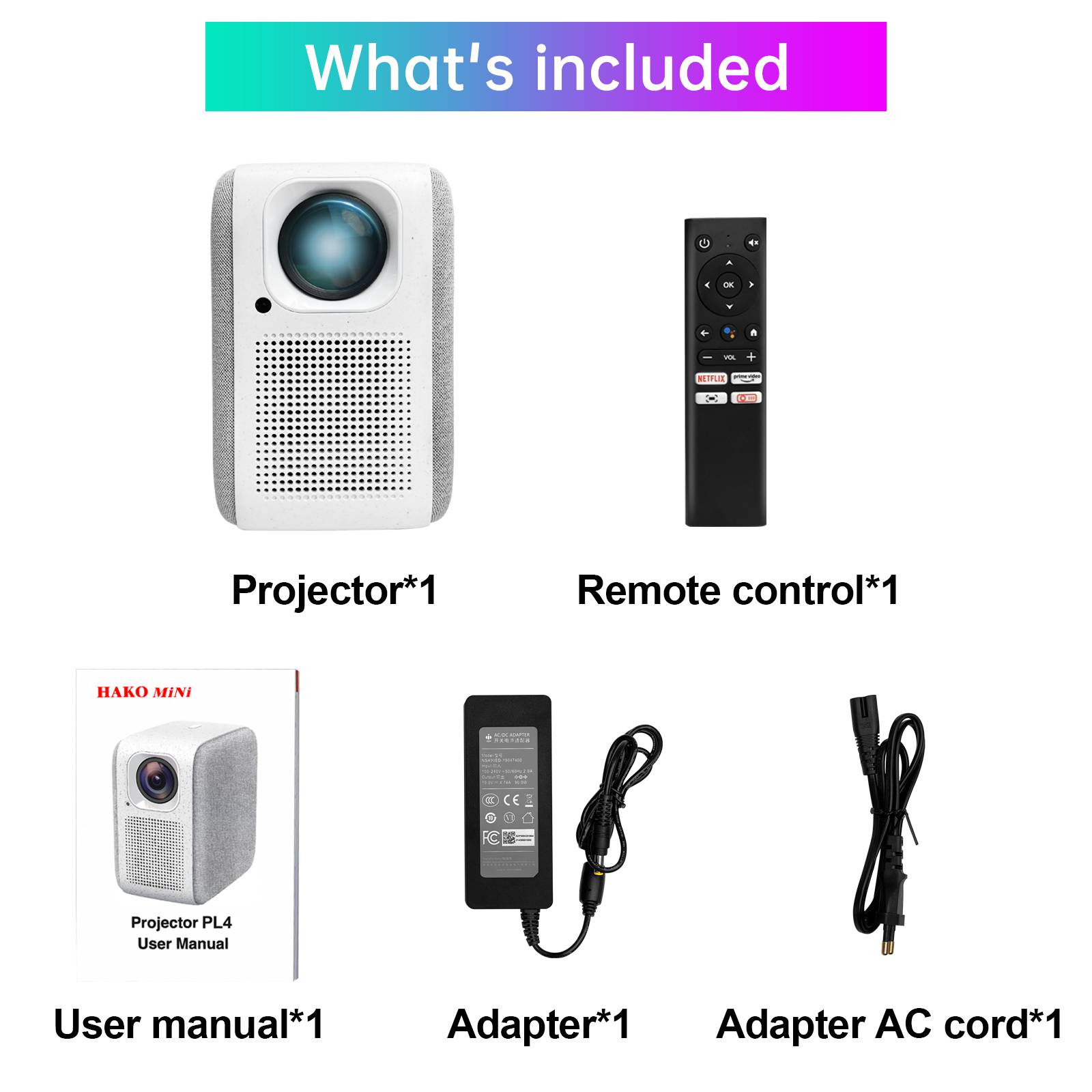 customization Hot-selling google certified projector home theater