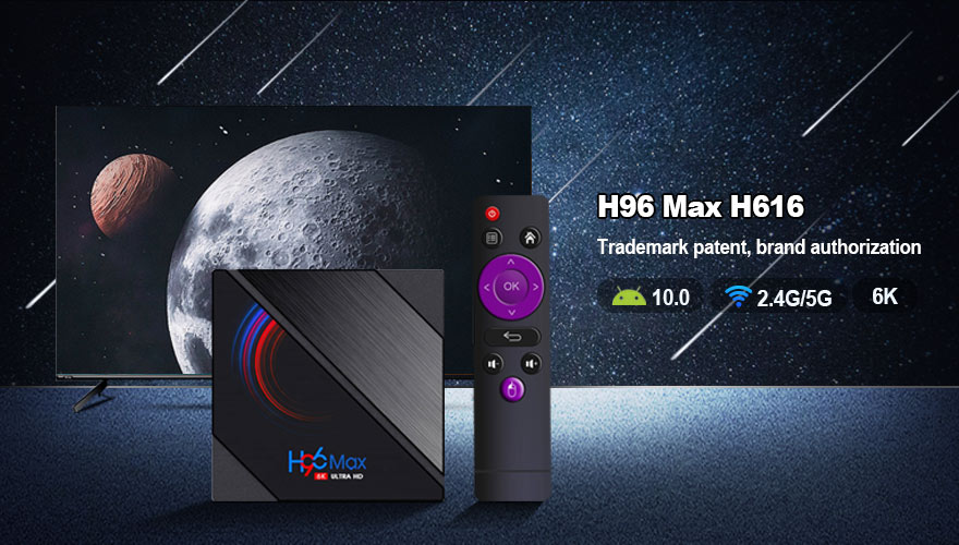 The Power Of H96 Max H616 TV box 4GB 32GB Android Chip
