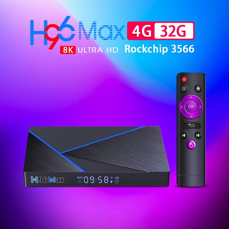 Android TV Box H96 Max, set top box manufacturer - H96 Max