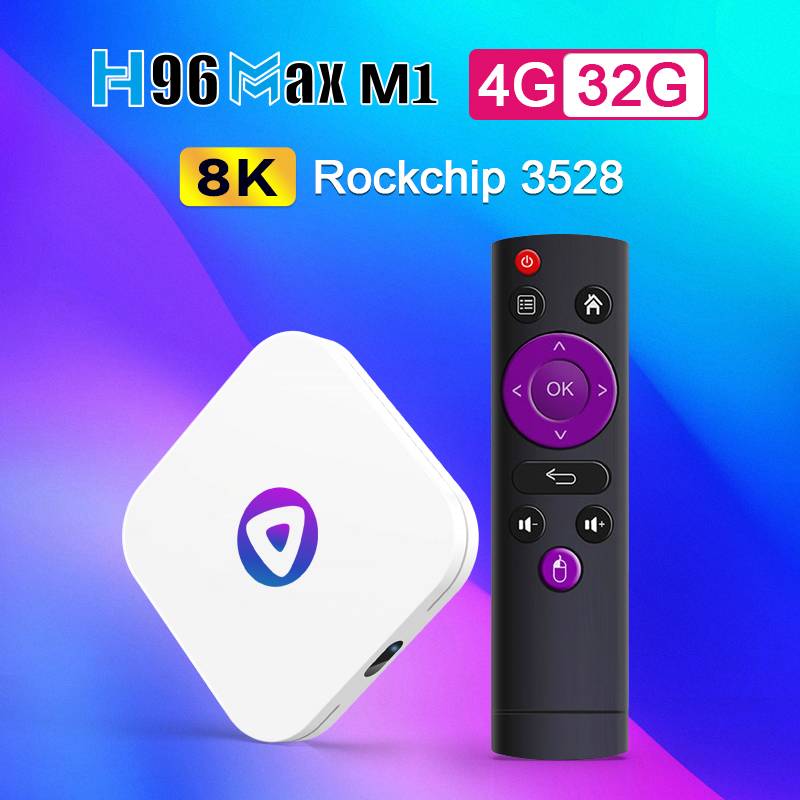 Set top box Android 13.0 H96 MAX M1 Smart tv box