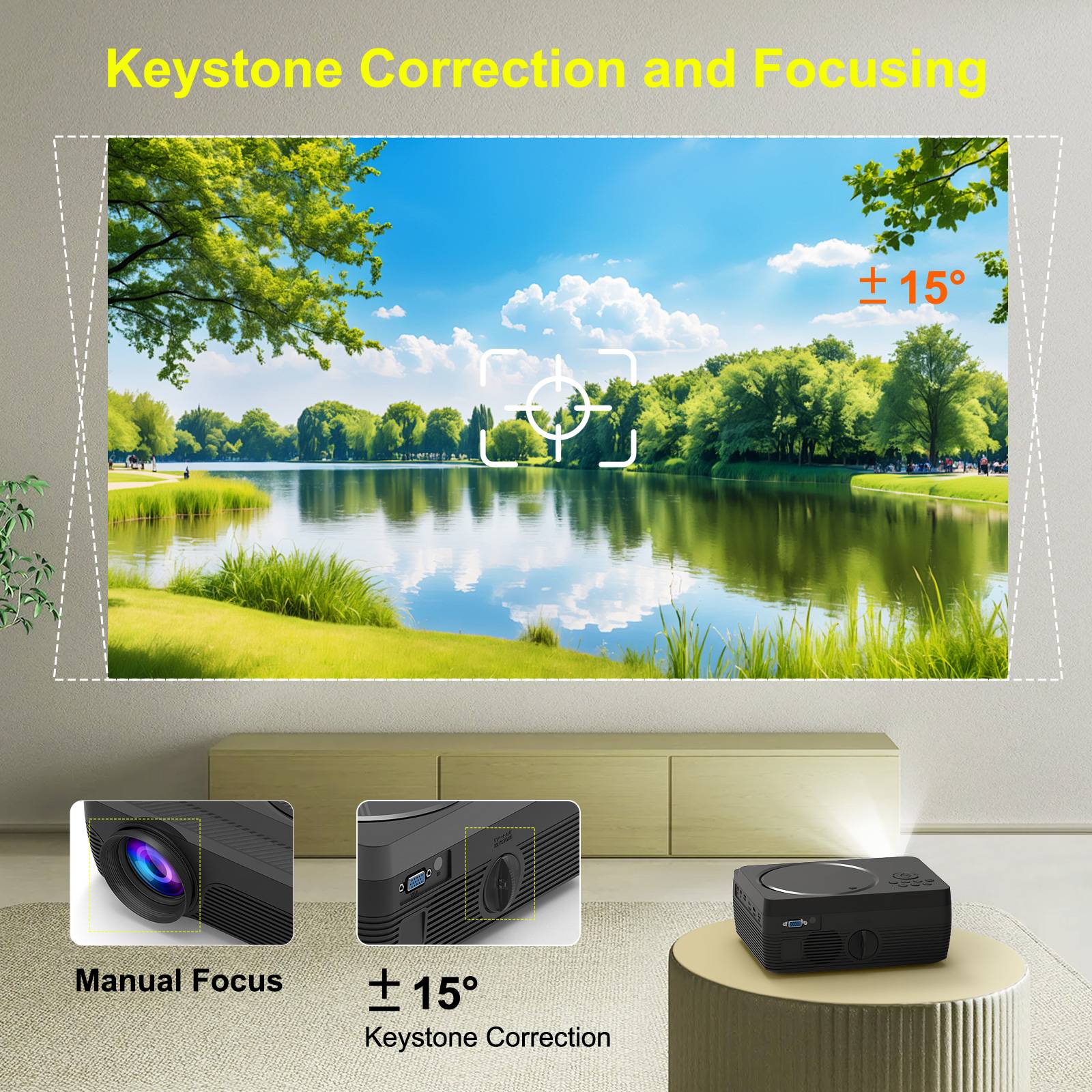 Bluetooth Projector